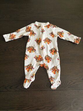 Old Navy Turkey 🦃 Sleep & Play Footie (0-3M)